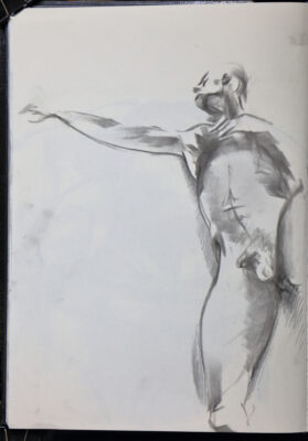 Sketchbook: Cruciform Figure